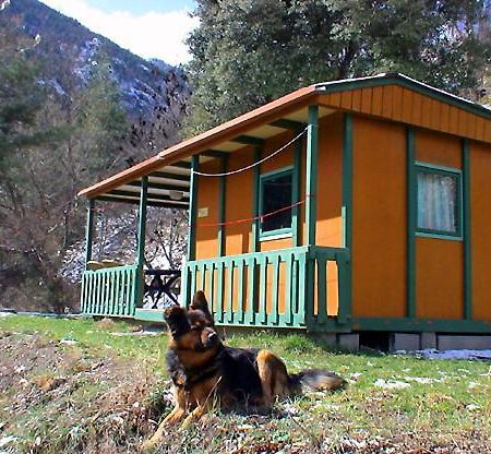 Chalet-Bungalow Ombrage Escaro Exterior foto